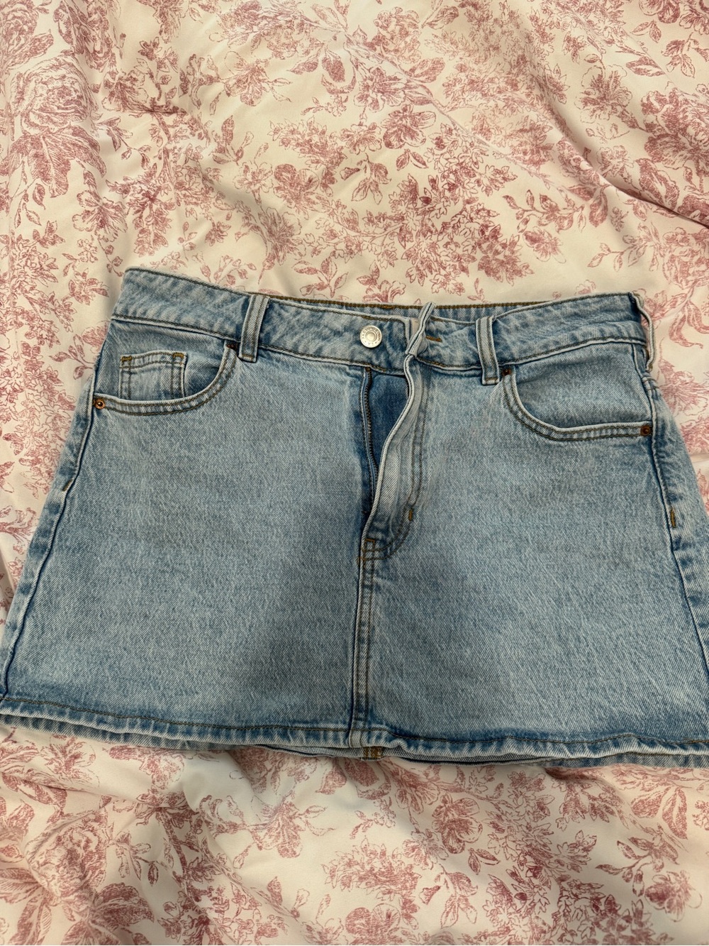 Pacsun denim mini skirt